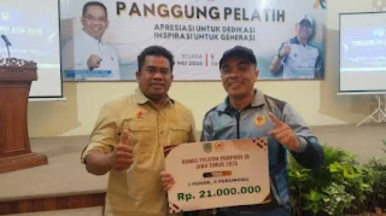 KONI Kota Probolinggo Berikan Bonus Rp105 Juta untuk Pelatih Porprov Jatim 2025