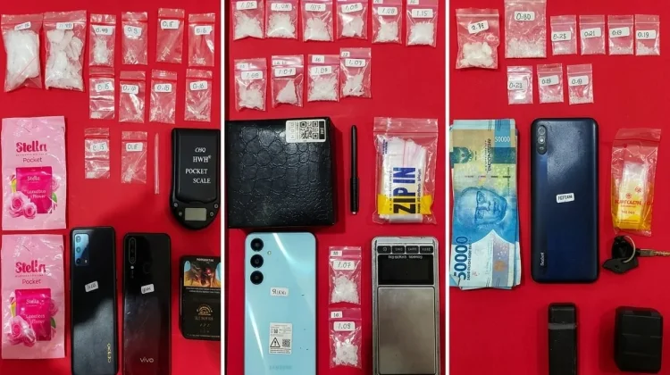 Satresnarkoba Polres Pasuruan Sukses Ungkap 3 Kasus Peredaran Sabu