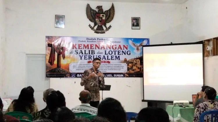 BAMUKRIS RW 02 Sukun Perkuat Persaudaraan lewat Ibadah Paskanta