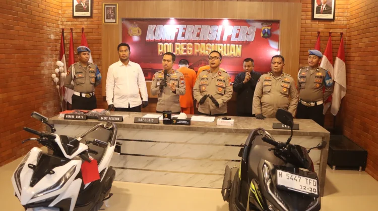 Sepekan, Polres Pasuruan Sukses Ungkap 3 Kasus Kejahatan Jalanan