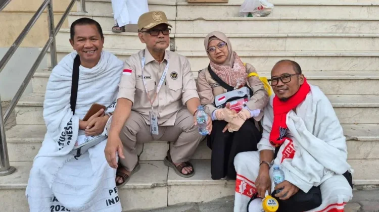 Jamaah Haji Kloter 03 Kabupaten Probolinggo Lancar Jalani Puncak Ibadah Haji