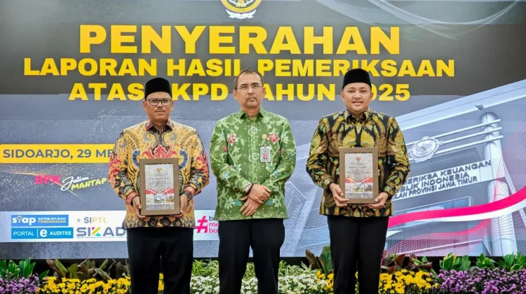 13 Kali Berturut-Turut. Pemkab Pasuruan Raih Predikat Opini WTP