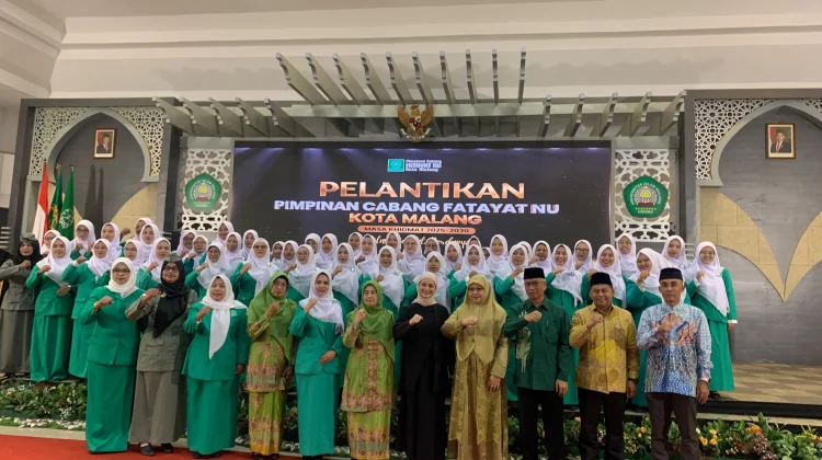 Fatayat NU Kota Malang Dilantik, Usung Semangat Berdampak