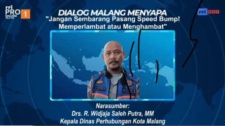 Dishub Malang Ingatkan Pemasangan Polisi Tidur Harus Sesuai Standar