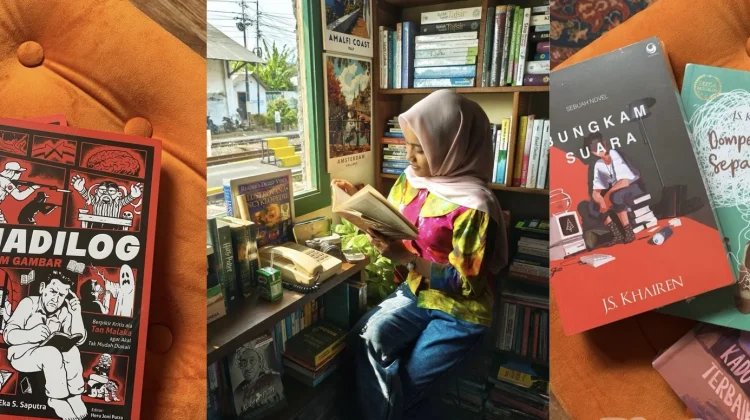 Toko Buku Sani Sediakan Buku Lawas Langka, Diminati Generasi Muda