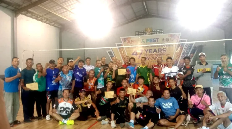 Paguyuban Voli U.50 Jatim Resmi Dibentuk