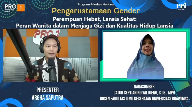 Ahli Gizi UB Ingatkan Bahaya Malnutrisi dan Obesitas pada Lansia