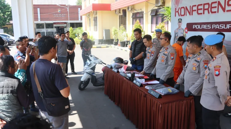 Polres Pasuruan Amankan Pelaku Penembakan Warga di Prigen