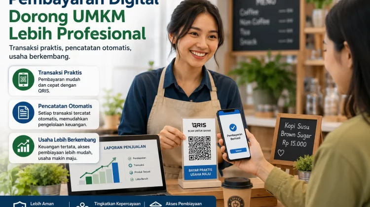 Pembayaran Digital Dorong UMKM Lebih Profesional