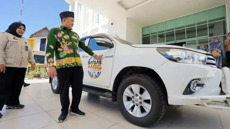 Bupati Rusdi Launching Mobil Operasional Satgas MBG Kabupaten Pasuruan