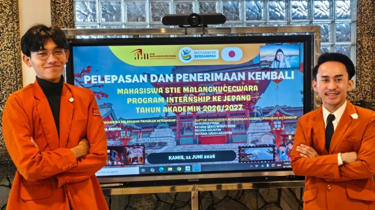 Dua Mahasiswa STIE Malangkuçeçwara Segera Berangkat Internship ke Jepang