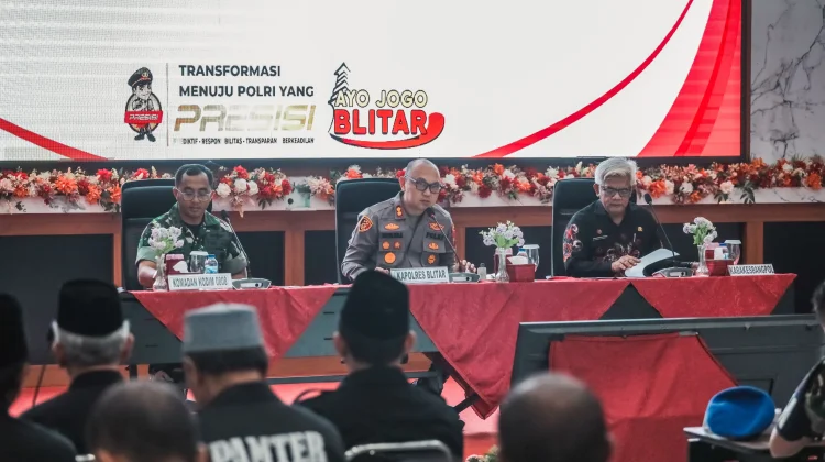 Menjelang Pengesahan PSHT, Kapolres Blitar Perkuat Sinergi Pengamanan
