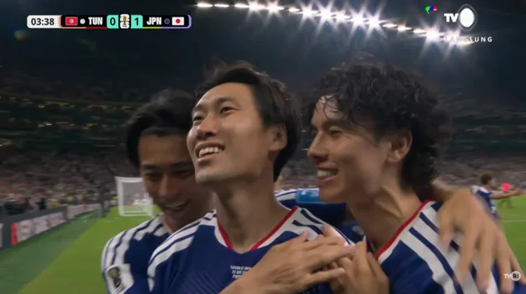Jepang vs Tunisia menjadi laga ikonik ke-1000 Piala Dunia FIFA