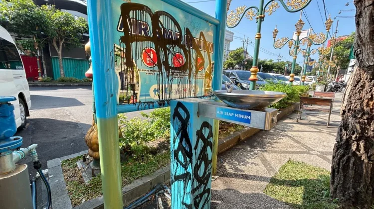 ASM Tugu Tirta Jadi Sasaran Vandalisme