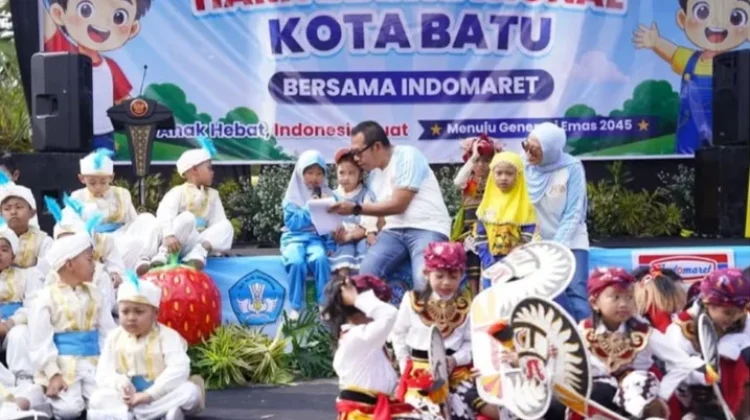 Ribuan Anak Semarakkan Hari Anak Nasional 2026 di Kota Batu