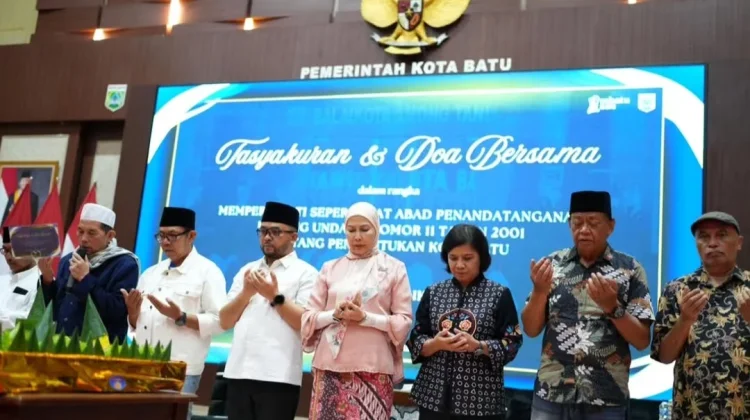 Pemkot Batu Gelar Tasyakuran dan Doa Bersama Seperempat Abad Kota Batu