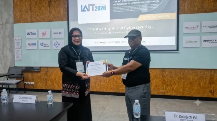 Riset Dosen UB Raih Pengakuan Internasional di Konferensi Teknologi Dunia