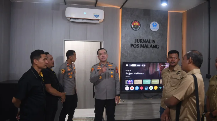Imron Hakiki Pimpin JPM, Polres Malang Resmikan Media Center