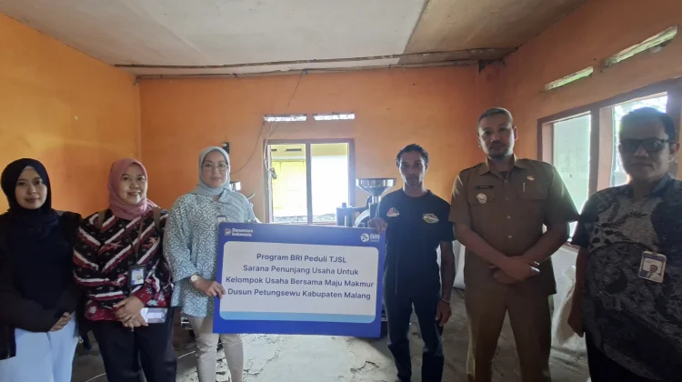 Terima Bantuan Mesin Roaster, KUBE Maju Makmur Wagir Siap Dongkrak Produksi Kopi