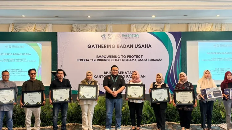 BPJS Kesehatan Cabang Pasuruan Apresiasi Badan Usaha Patuh Pembayaran Iuran