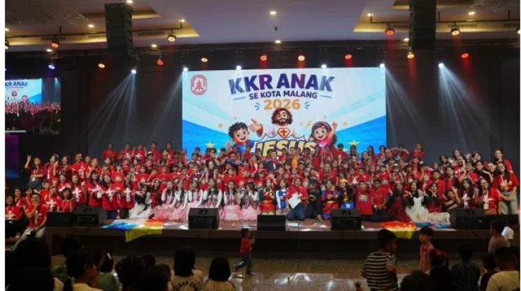 Sempat Vakum, KKR Anak BMGK Kota Malang Sukses Sedot Ribuan Peserta