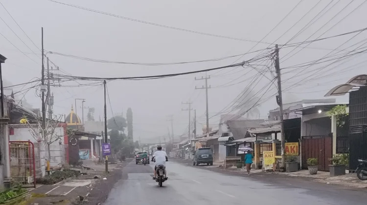 Sore Syahdu di Desa Tirtomarto Ampelgading Malang, Berselimut Kabut
