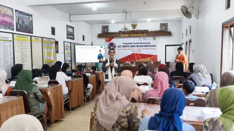 Pelatihan AI Bantu UMKM Desa Turirejo Naik Kelas