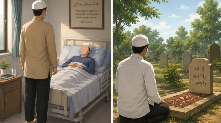 Ziarah Kubur dan Menjenguk Orang Sakit Jadi Pengingat Kehidupan Akhirat