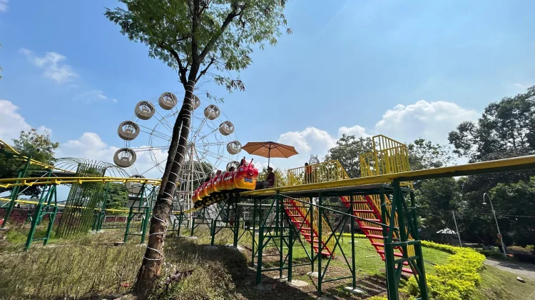 Wisata Taman Chandra Pandaan Bebaskan Tiket Masuk Mulai Sore Sampai Malam