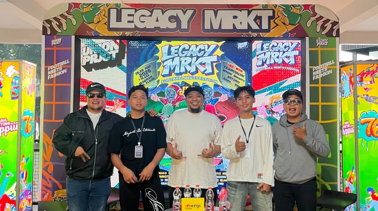 Legacy Market, Kolaborasi Football Meet Fashion dengan Pesta Bola Gembira