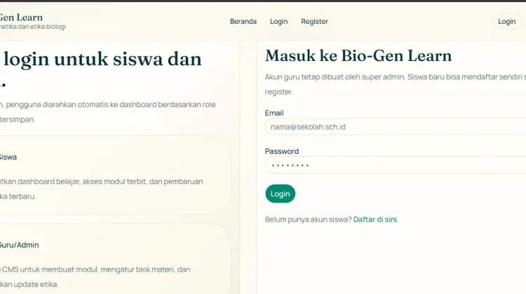 Riset UM Kembangkan Pembelajaran Evolusi Berbasis Teknologi