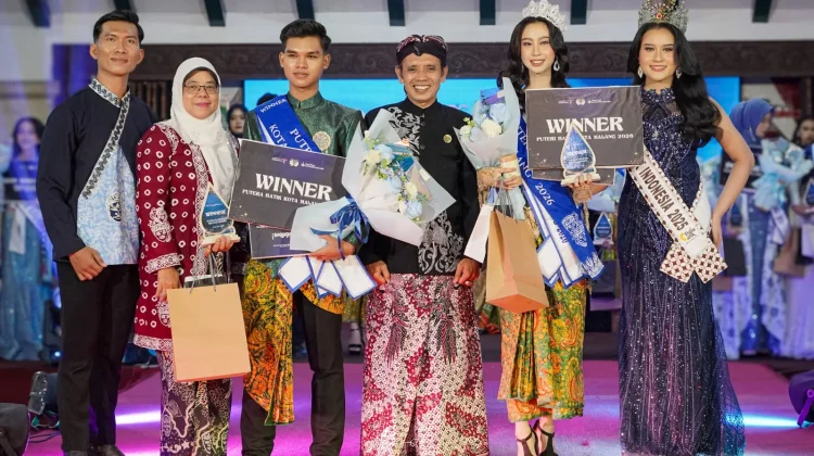 Mahasiswa Polinema dan UM Raih Gelar Putra Putri Batik Kota Malang 2026