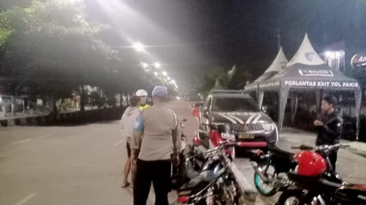 Polres Malang Amankan Belasan Motor Terduga Balap Liar di Pakis