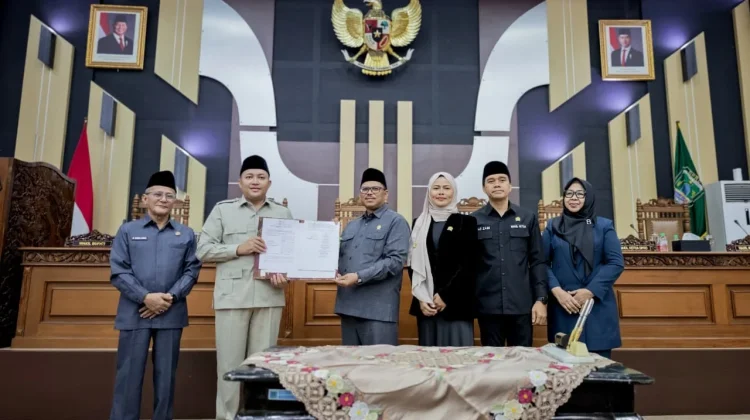 Raperda Pertanggungjawaban Pelaksanaan APBD Tahun Anggaran 2025 Diresmikan