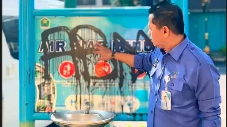 Anjungan Air Siap Minum Dirusak, Tugu Tirta Minta Pelaku Segera Ditangkap