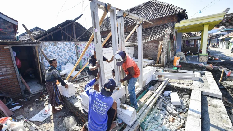Kawasan Kumuh di Desa Kalirejo, Kraton Mulai Dipercantik