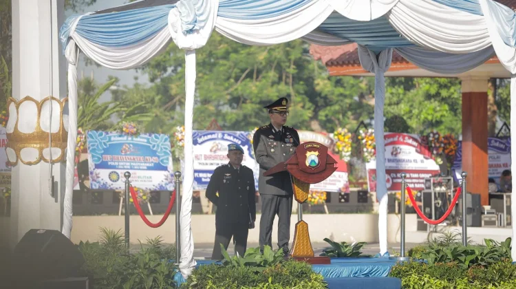 Hari Bhayangkara Ke-80, Polres Blitar Teguhkan Semangat Pengabdian