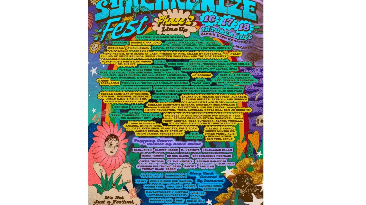 Sebanyak 30 Pertunjukan Baru Lengkapi Lineup Synchronize Fest