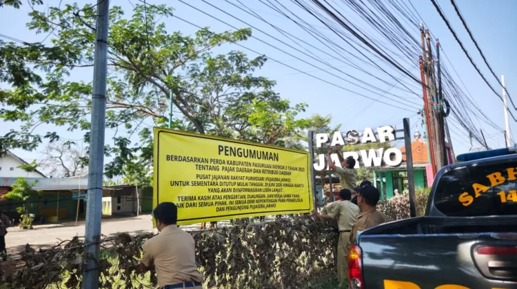 Tak Ada PAD Masuk, Pujasera Jarwo di Desa Martopuro, Ditutup sementara