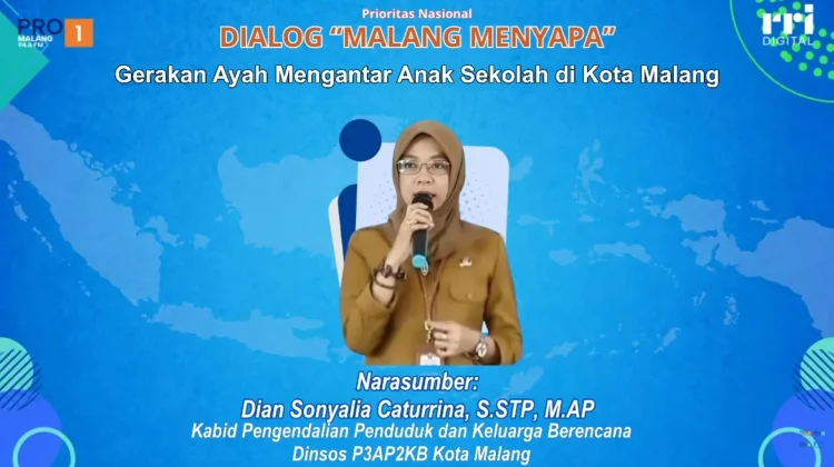Pemkot Malang Ajak Ayah Antar Anak ke Sekolah Cegah Fatherless
