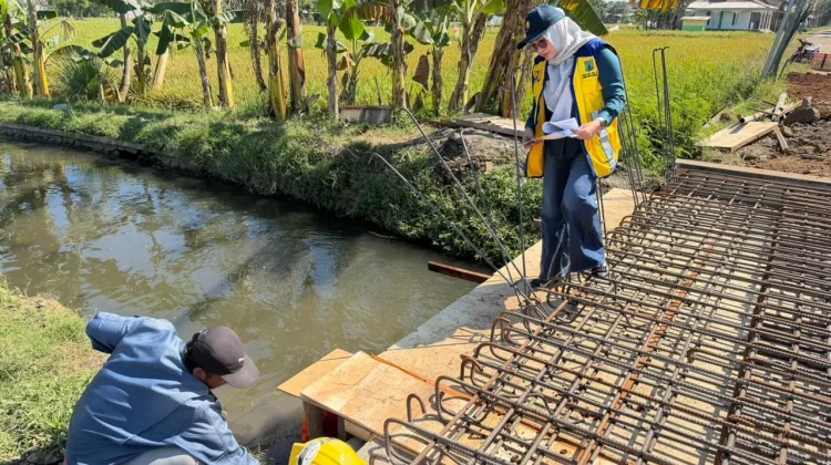 Jembatan Penghubung Kecamatan Lekok dan Rejoso Akhirnya dibangun