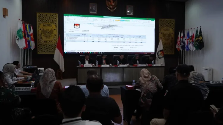 KPU Kota Blitar Catat Penambahan 667 Pemilih pada Triwulan II