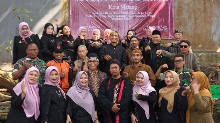 RW IX Mojolangu Lestarikan Bersih Desa ke-116 Tahun Panggung Rejo jelang HUT ke-81 RI