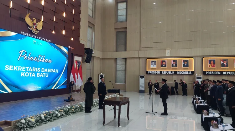 Wali Kota Batu Lantik Sekda Baru Dukung Visi MBATU SAE