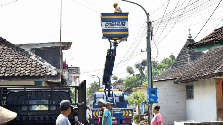 Ribuan PJU Rusak di Kabupaten Pasuruan, Sudah Diperbaiki