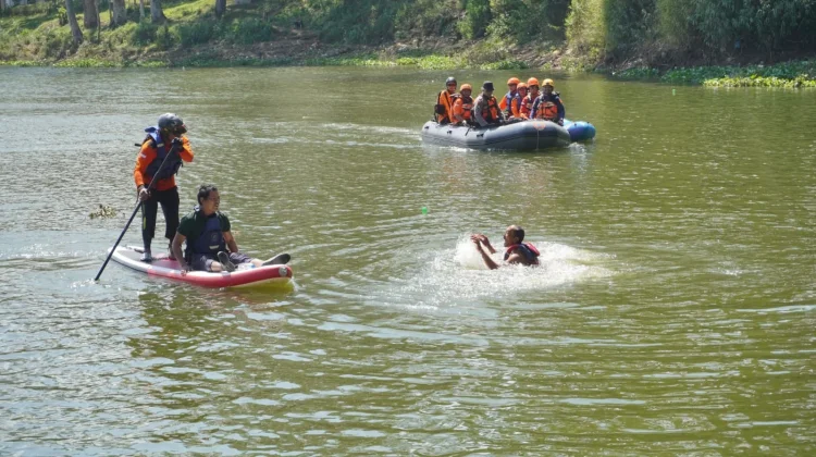 Gladi Lapang Kelud Uji Kesiapsiagaan Malang Hadapi Erupsi