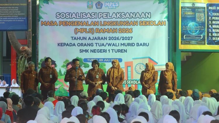 SMKN 1 Turen Gelar Sosialisasi MPLS Ramah Bersama Orang Tua