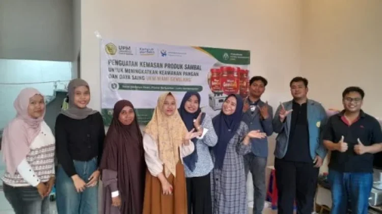 UPM Tingkatkan Daya Saing Produk Sambal Melalui Teknologi Kemasan Pangan