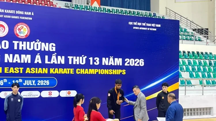 Karateka Kabupaten Malang  Raih Perunggu Kejuaraan di Vietnam
