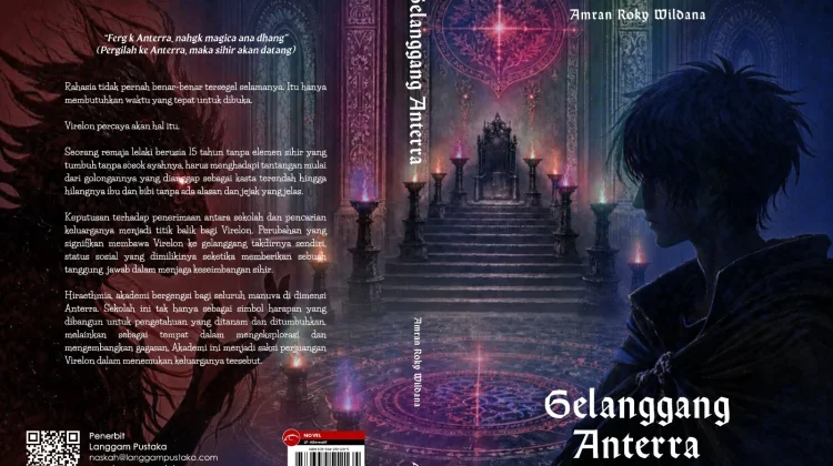 Mahasiswa UB Hadirkan Novel Fantasi Gelanggang Anterra dari Skripsi